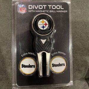 NFL Pittsburgh Steelers Golf Ball Marker Set